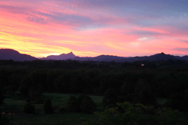 Byron Eco Park Sunset 1