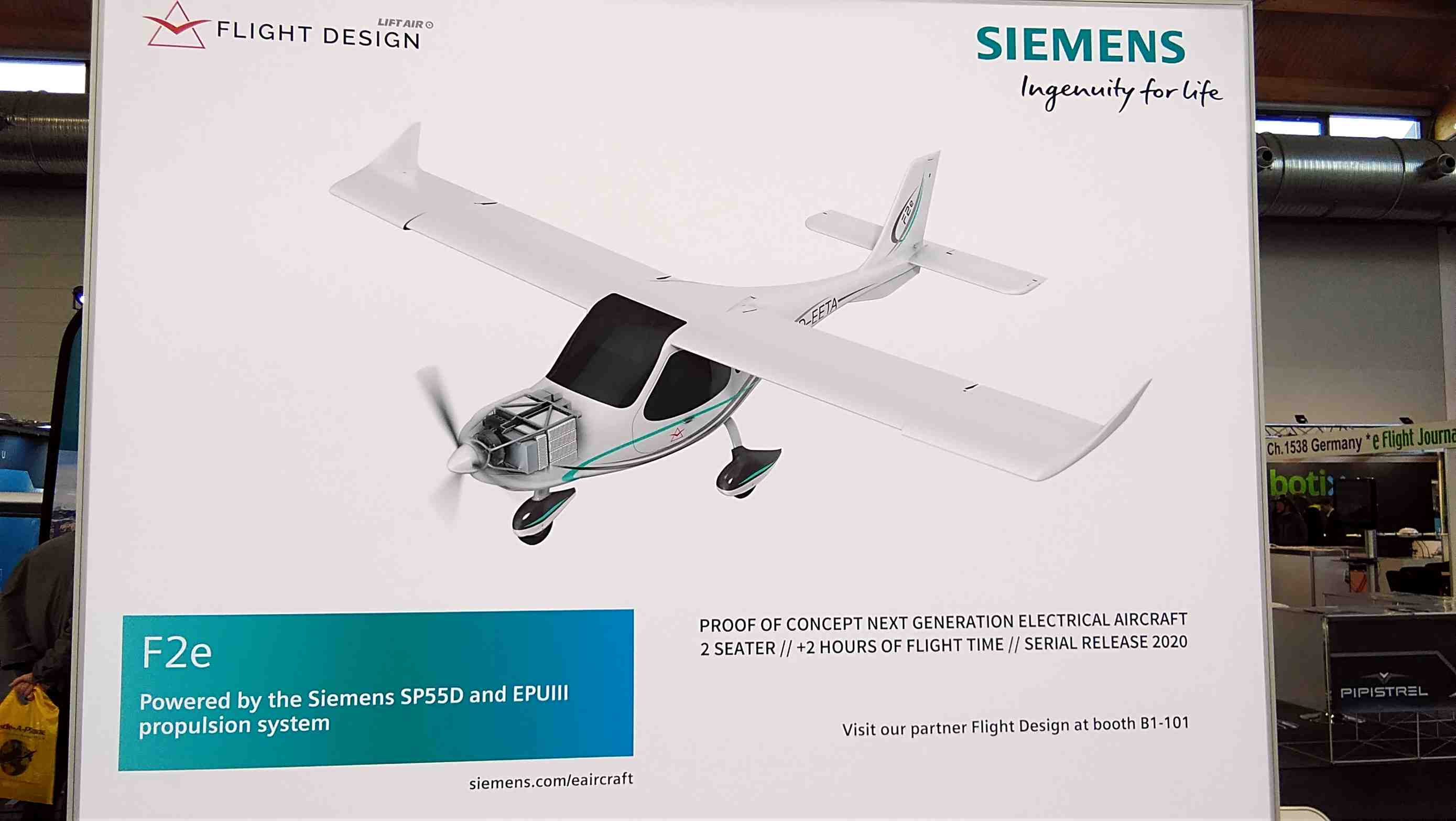 Comco Icarus electric aeroplane 2