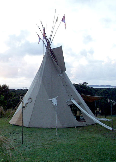 Live in a Tipi.